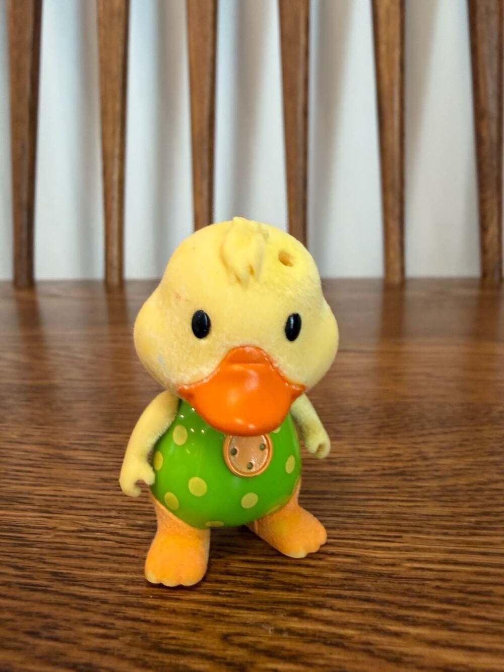 Li'l Woodzeez Bobbleez Series 3 Duck #47 Flocked Bobblehead Figure